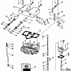 FLT DAKC Touring Tour Glide (1982) ROCKER ARMS, COVER & PUSH RODS