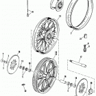 FXRS EBKC FXR Low Glide (1982) Переднее колесо