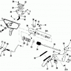 FLT DAKD Touring Tour Glide (1983) REAR BRAKE CONTROL - 1983 & LATER