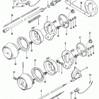 XLS CBHC Sportster Roadster 1000 (1982) SPEEDOMETER AND TACHOMETER - XL, XLCH - 1979 TO 1983; XL...