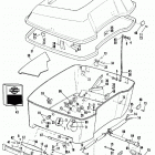 FLT DAKC Touring Tour Glide (1982) LUGGAGE BOX (KING TOUR-PAK)