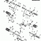 FXRS EBKC FXR Low Glide (1982) Подножки