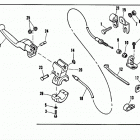 FXRS EBKC FXR Low Glide (1982) Привод управления сцеплением
