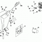 FLT DAKC Touring Tour Glide (1982) OIL TANK AND COOLER