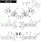 FLT AEKD Touring Tour Glide (1981) HANDLEBAR SWITCHES - 1980 & 1981