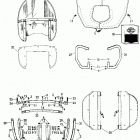 XLH-1000 3AH6 Sportster Standard (1976) Стекло ветровое