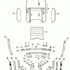 XLH-1000 3AH6 Sportster Standard (1976) COMPACT WINDSHIELD