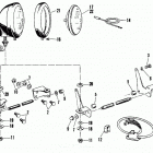 XLCH-1000 4AH8 Sportster 1000 (1978) SPOTLAMP