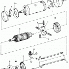 XLH-1000 3AH8 Sportster Standard (1978) STARTER MOTOR - PRESTOLITE