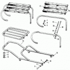 XLH-1000 3AH6 Sportster Standard (1976) LUGGAGE CARRIER