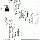 FX-1200 2CH8 Super Glide 1200 (1978) SPARK COILS AND CABLES - 1971 TO EARLY 1978
