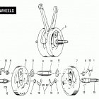 XLCR-1000 7FH8 Sportster 1000 (1978) (Cafe Racer) FLYWHEELS