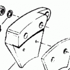 XLCH-1000 4AH7 Sportster 1000 (1977) FRONT DISC BRAKE - 1974 TO 1977