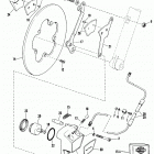 XLCH-1000 4AH7 Sportster 1000 (1977) FRONT DISC BRAKE - 1974 TO 1977