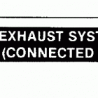 XLCH-1000 4AH6 Sportster 1000 (1976) EXHAUST SYSTEM - CONNECTED DUAL - 1976 & EARLIER