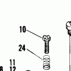 FX-1200 2CH5 Super Glide 1200 (1975) CARBURETOR - 1971 TO 1975