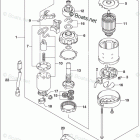 DF 300APL STARTING MOTOR