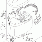 DF 300APL Engine Cover (For YKV) (DF300A E03)