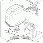 DF 150STX Engine Cover (For Y5S) (DF150Z E03)