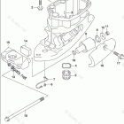 DF 115ATX Drive Shaft Housing (DF115AT E40)