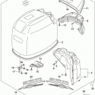 DF150/DF175 T, Z, ST,TG,ZG, Engine cover (for 0ep) (df175tg e03)