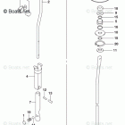 DF 50AVTL Shift Rod (DF50AVT E03)