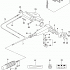 DF8A,8AR,9.9A,9.9AR Tiller handle (df8a p03)