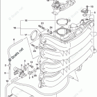 DF 150STX Intake Manifold / Throttle Body (DF150ZG E03)