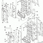 DF200T,Z,225T,Z,250T,Z,ST Cylinder head (df250z e03)