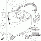 DF250/DF300 AP Engine cover (df250a e03)