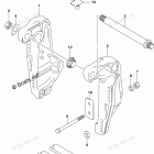 DF 200TX Clamp Bracket Transom(L) (DF200T E03)