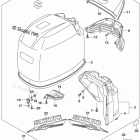 DF 175TL Engine Cover (For 0EP) (DF175TG E03)