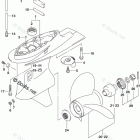 DF 80ATL Gear Case (DF80A E03)