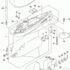 DF250/DF300 AP Gear case (df300a e03)