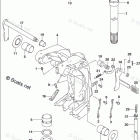 DF 115ATX Swivel Bracket (DF115AZ E40)