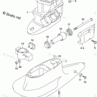 DF 50AVTL Drive Shaft Housing (DF50AVT E03)