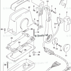 DF 150TX Opt:Remote Control Assy Single (1) (DF150ST E03)