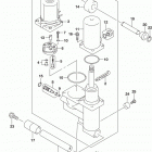 DF40AT,50AT,AVT,60AT,AVT Trim cylinder (df50avt e03)