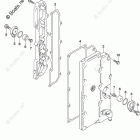 DF 200TX EXHAUST COVER