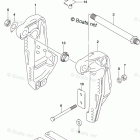 DF 250STL Clamp Bracket Transom(L) (DF250ST E03)