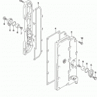 DF200T,Z,225T,Z,250T,Z,ST Кожух глушителя