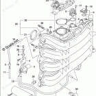 DF 200ATX INTAKE MANIFOLD / THROTTLE BODY