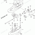DF 90ATL Drive Shaft Housing (DF90A E03)