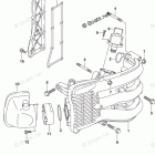 DF 50AVTL Intake Manifold / Silencer / Exhaust Cover (DF50A E03)