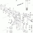 DF 140AZL Swivel Bracket (DF140AT E40)