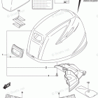 DF 25ATHS Engine Cover (DF25A P03)