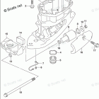DF 140ATX Drive Shaft Housing (DF140AZ E40)