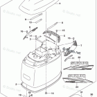 DF 200TX Engine Cover (For Y5S) (DF200T E03)