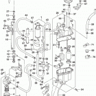 DF200T,Z,225T,Z,250T,Z,ST Fuel pump  /  fuel vapor separator (df200t e03)