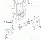 DF 50AVTL Drive Shaft Housing (DF50A E03)